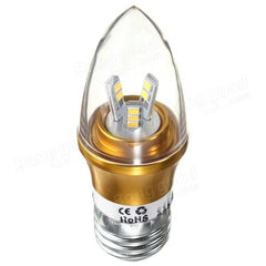 Dimmable LED Bulb 3W Chandelier Candle Light Lamp AC 220V