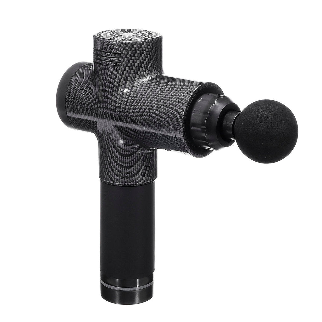 DC 24V 6 Heads Electric Percussion Massager 2600mAh 20 Speed LCD Touch Screen Low Noise Muscle Vibration Therapy Device