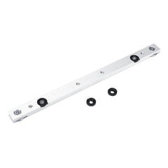 Aluminium Alloy Miter Bar for Table Saw - 300/450/850/880mm, Silver, Durable with Threaded Mounting Holes