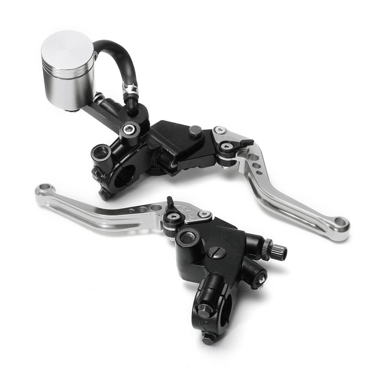 22mm 7/8 Inch Handlebar 16mm Bore Motorcycle Brake Clutch Master Cylinder Lever Reservoir