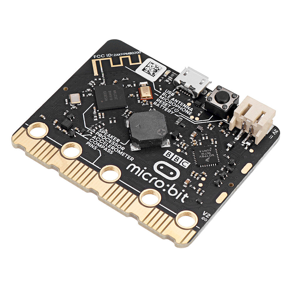 micro:bit V2 Upgraded Processor Built-In Speaker And Microphone Touch Sensitive Microphone and LED indicator