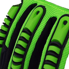 High-Vis Resistant Men's Gloves Waterproof Oil Resistant Anti-cutting For Outdoor Camping Cycling Sport Gloves
