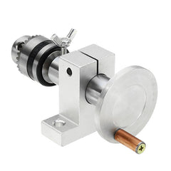 Lathe Center with Chuck and Revolving Center Live Center DIY Accessories for Mini Lathe