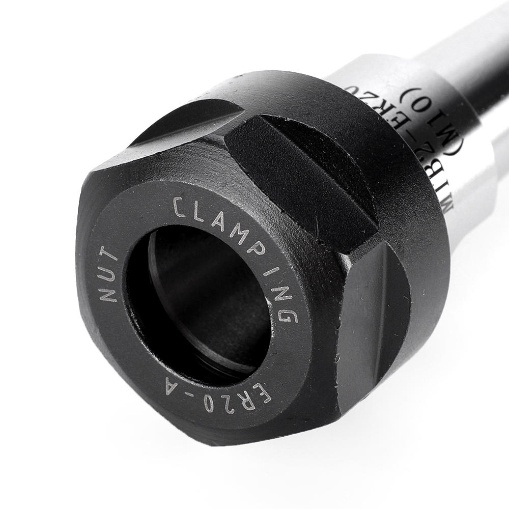 7Pcs ER20 Spring Collet with MT2-ER20-M10 Spring Collet Chuck Holder CNC Milling