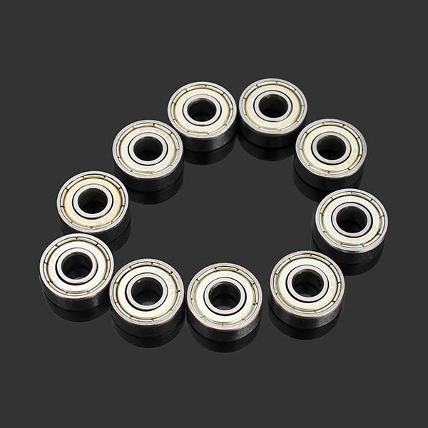 10pcs 6x17x6mm 606zz Steel Sealed Shielded Deep Groove Ball Bearing