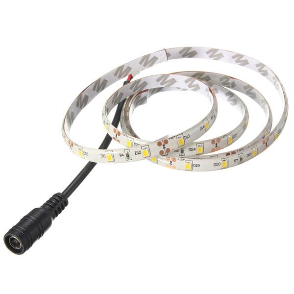 1M Waterproof SMD 3528 60 LED Flexible Strip Light + 12V UK Plug Power Supply + Dimmer