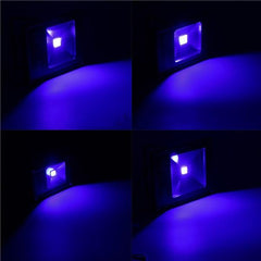 30W UV LED Projector Flood light 365/375/385/395/405/415NM Outdoor Waterproof Lamp AC85-265V