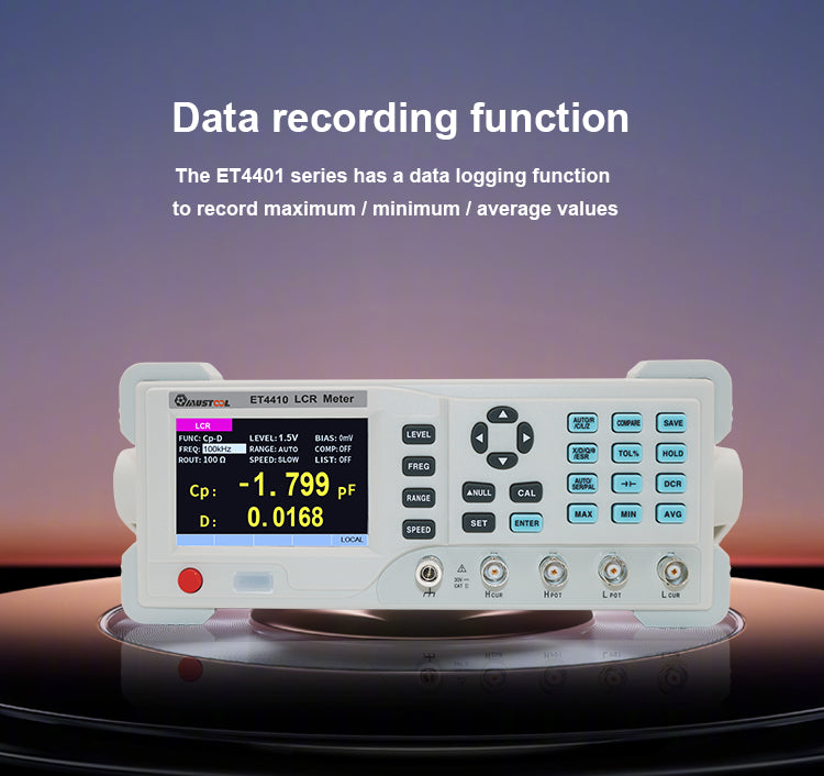 Desktop Digital Bridge Tester LCR Meter Capacitance Resistance Impedance Inductance Measure LCR Bridge LCR Meter