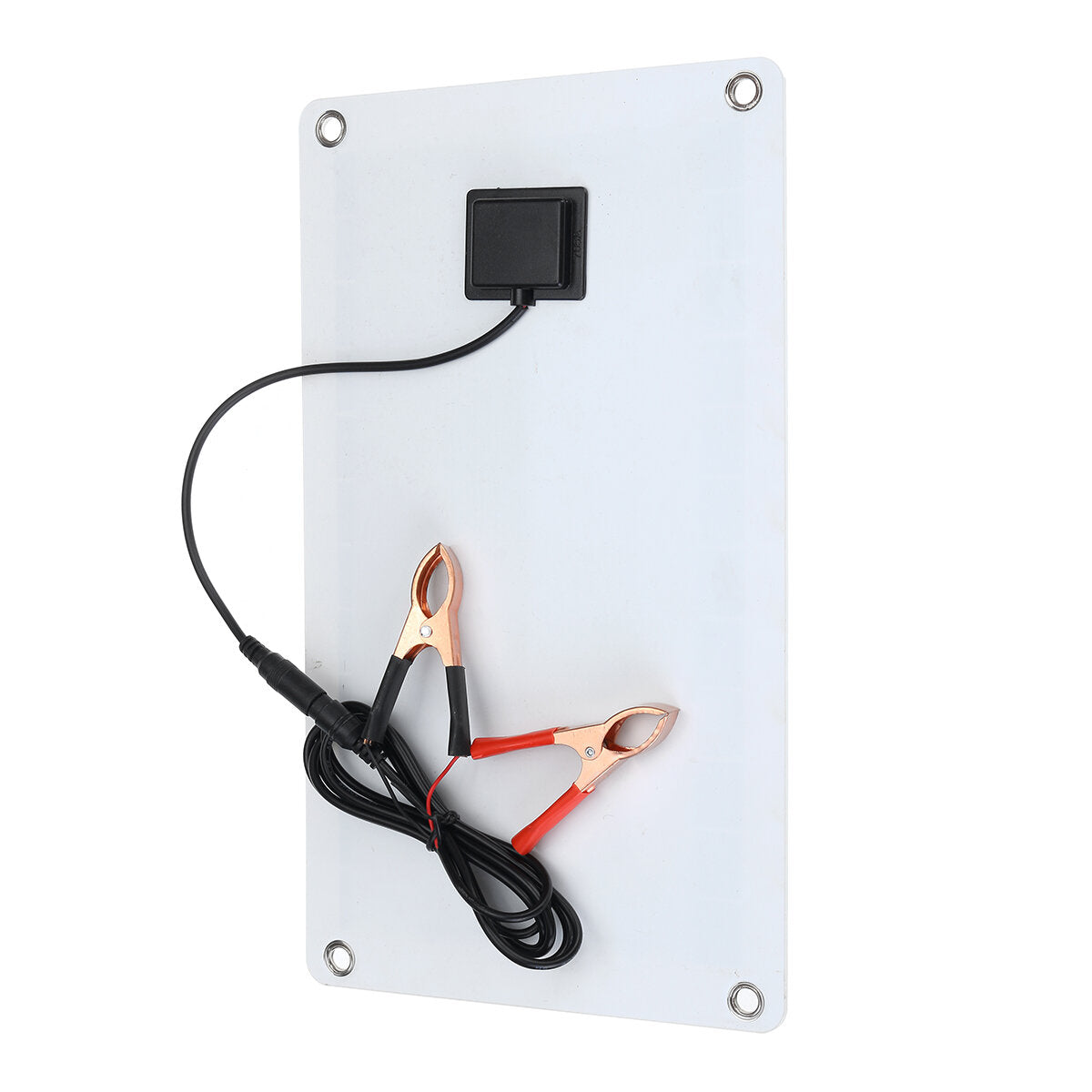 12V 7.5W Polysilicon Solar Panel Battery Charger Clip For Car RV Boat Outdoor