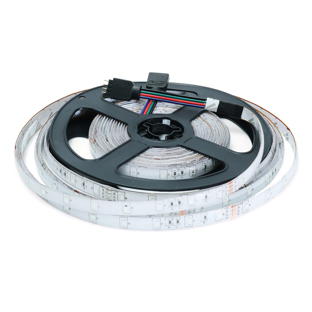 DC12V 5m 24W Watertight Alexa Smart Home WIFI Controller APP Control LED Strip Light Christmas Decorations Clearance Christmas Lights