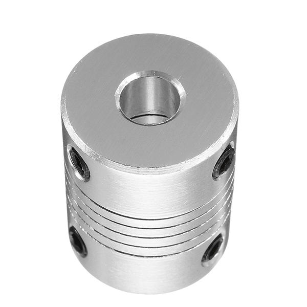 6.35mm x 10mm Aluminum Flexible Shaft Coupling CNC Stepper Motor Coupler Connector