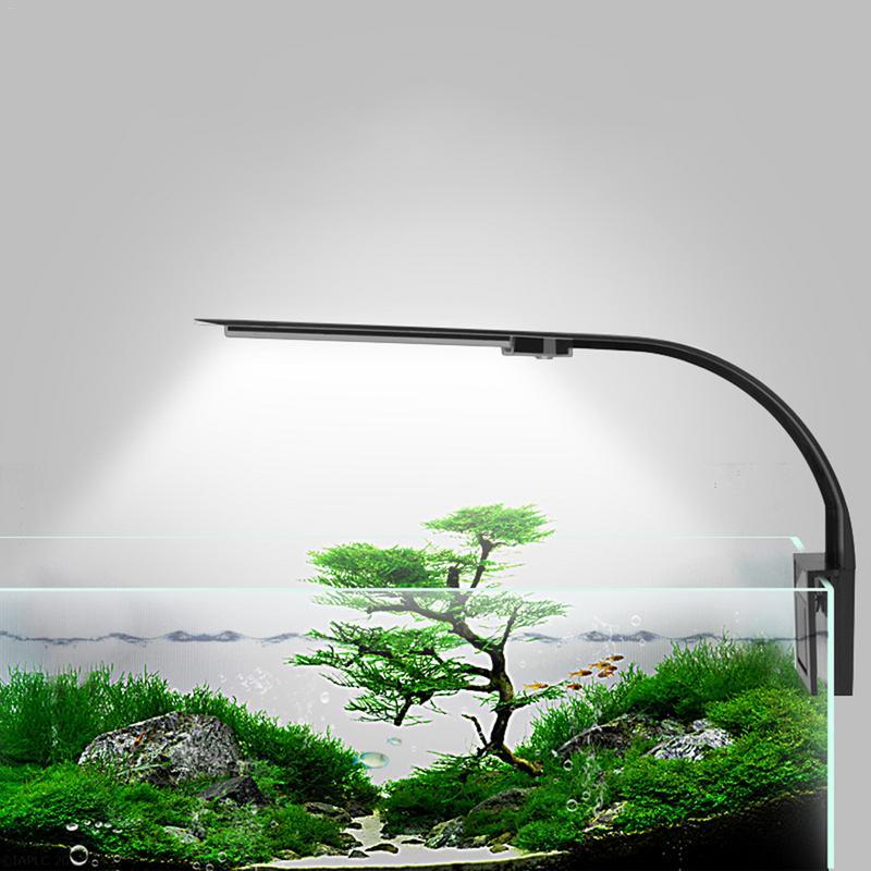 10W/15W Aquarium Light Aquatic Plant Lamp Fish Tank Light Waterproof Clip-on Lamp