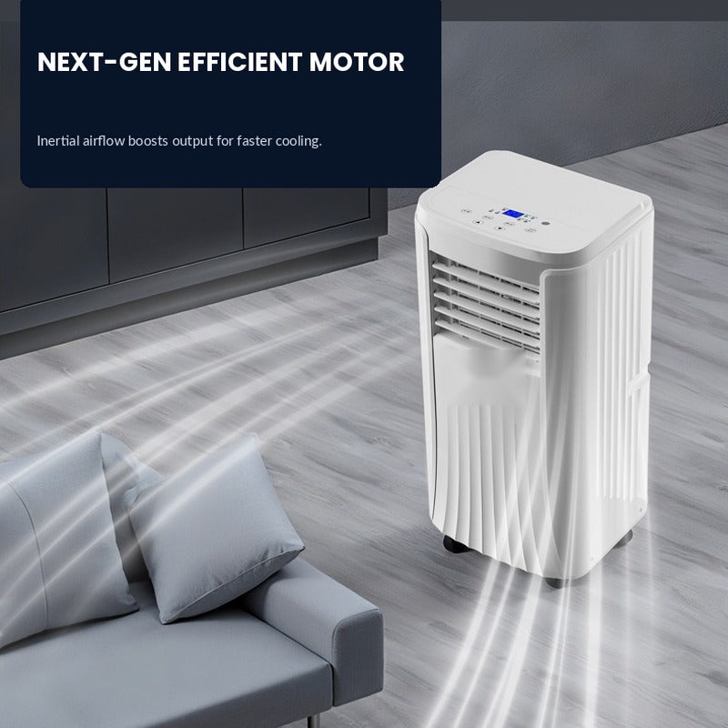Smart Portable Air Conditioner & Dehumidifier | Self-Evaporating & Whisper-Quiet