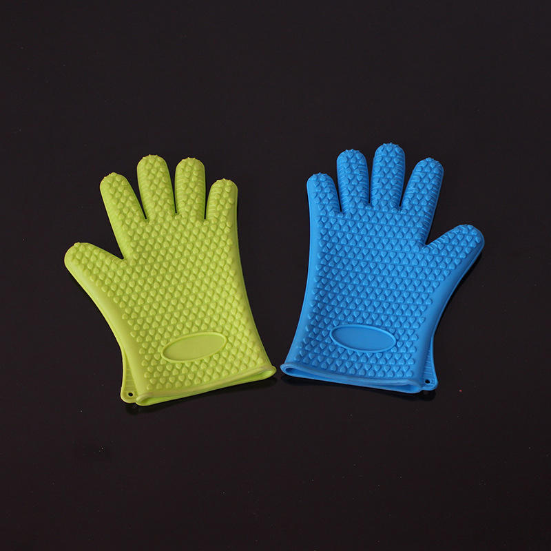 1PC 27*20CM Rubber Waterproof Anti-skid Thickening Fishing Gloves For Catching Fish