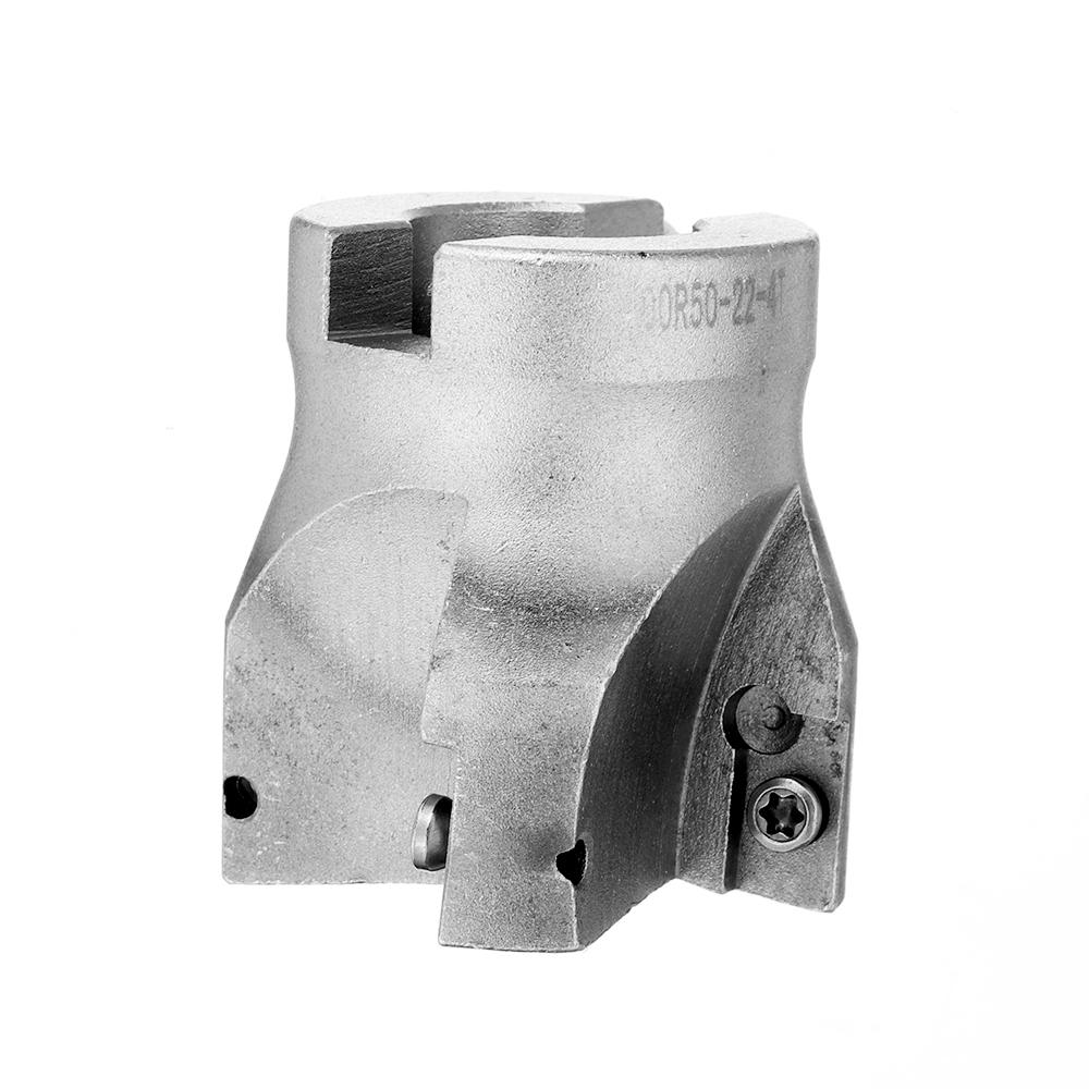 MT4 FMB22 400R-50-22 Face Milling Cutter with 4pcs APMT1604 Inserts for Milling Machine