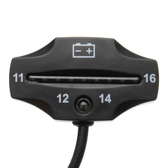 Motorcycle Car Universal Waterproof LED Battery Voltage Meter Indicator Pad 12V