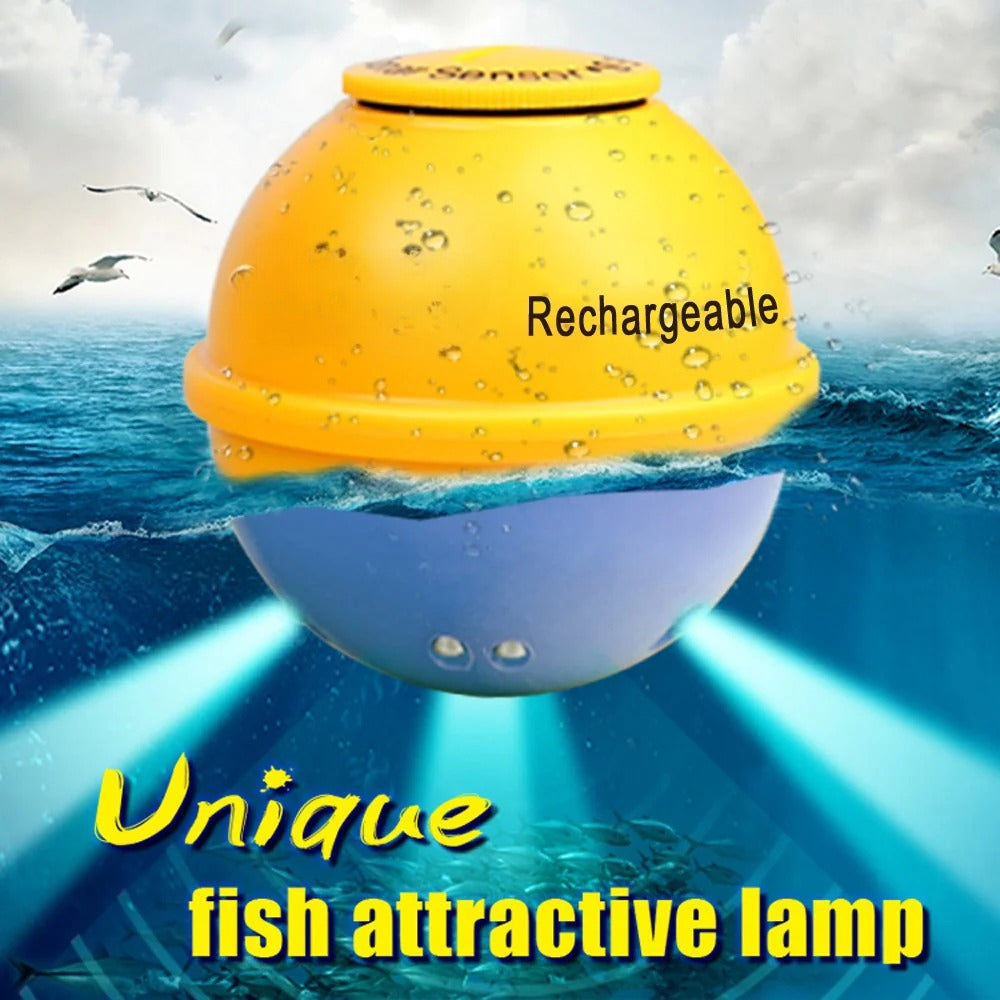 Portable Professional Sounder Wireless Sonar Fish Finder Fishing Probe Detector Fishfinder with Dot Matrix