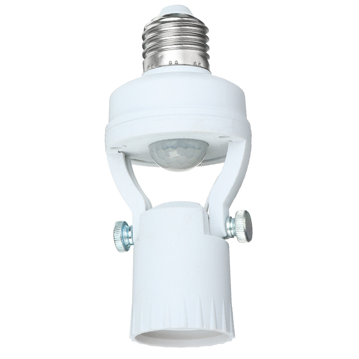 110-240V Infrared Motion Light Sensor Intelligent Bulb Lamp Base Switch E26/E27
