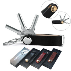 Leather Key Holder Key Accessories EDC Portable Equipment 3 Colors