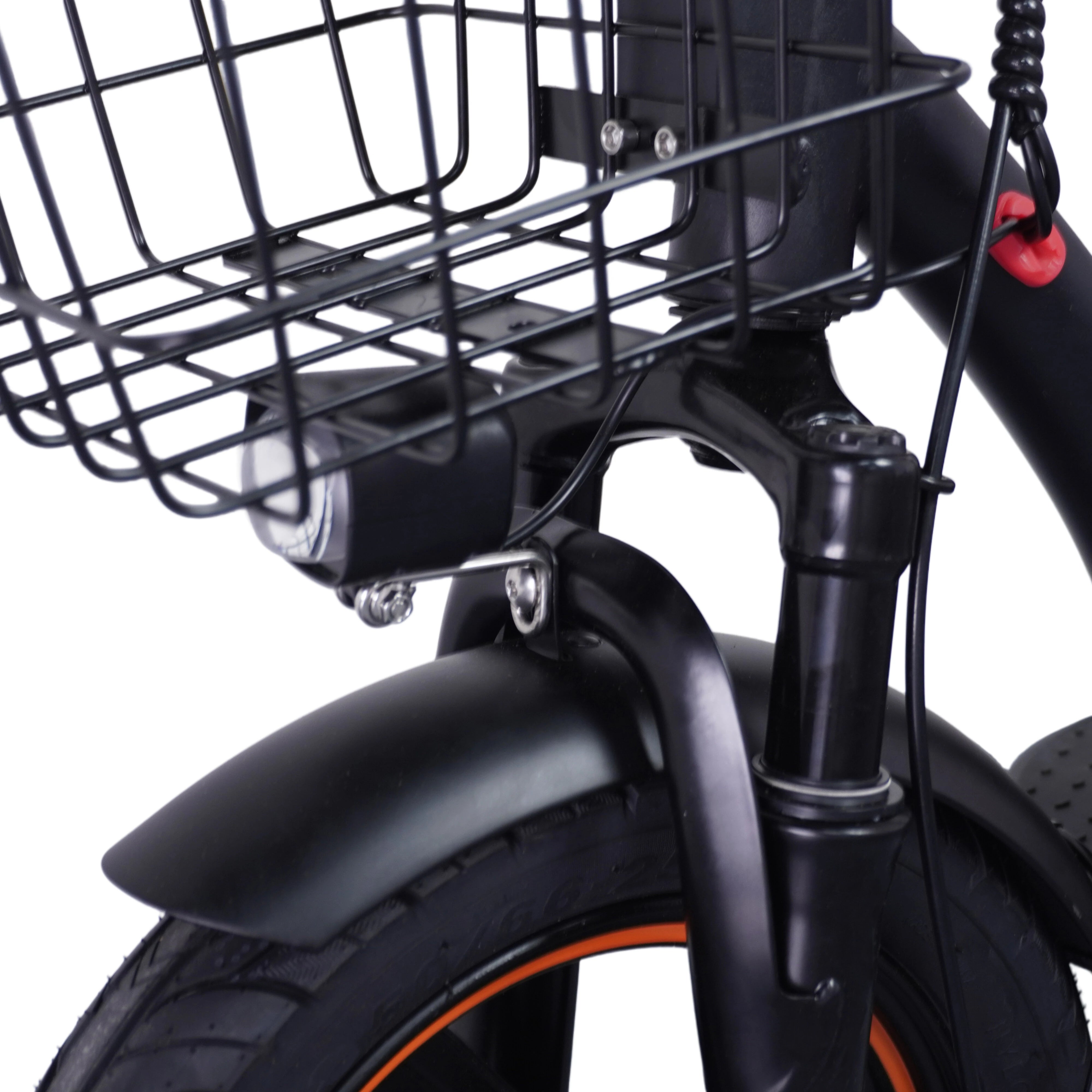 Electric Scooter w/ Seat 48V 17.5AH Battery 500W Motor Recommended Top Speed 25KM/H 14inch 100KM Max Mileage 120KG Max Load E-Scooter