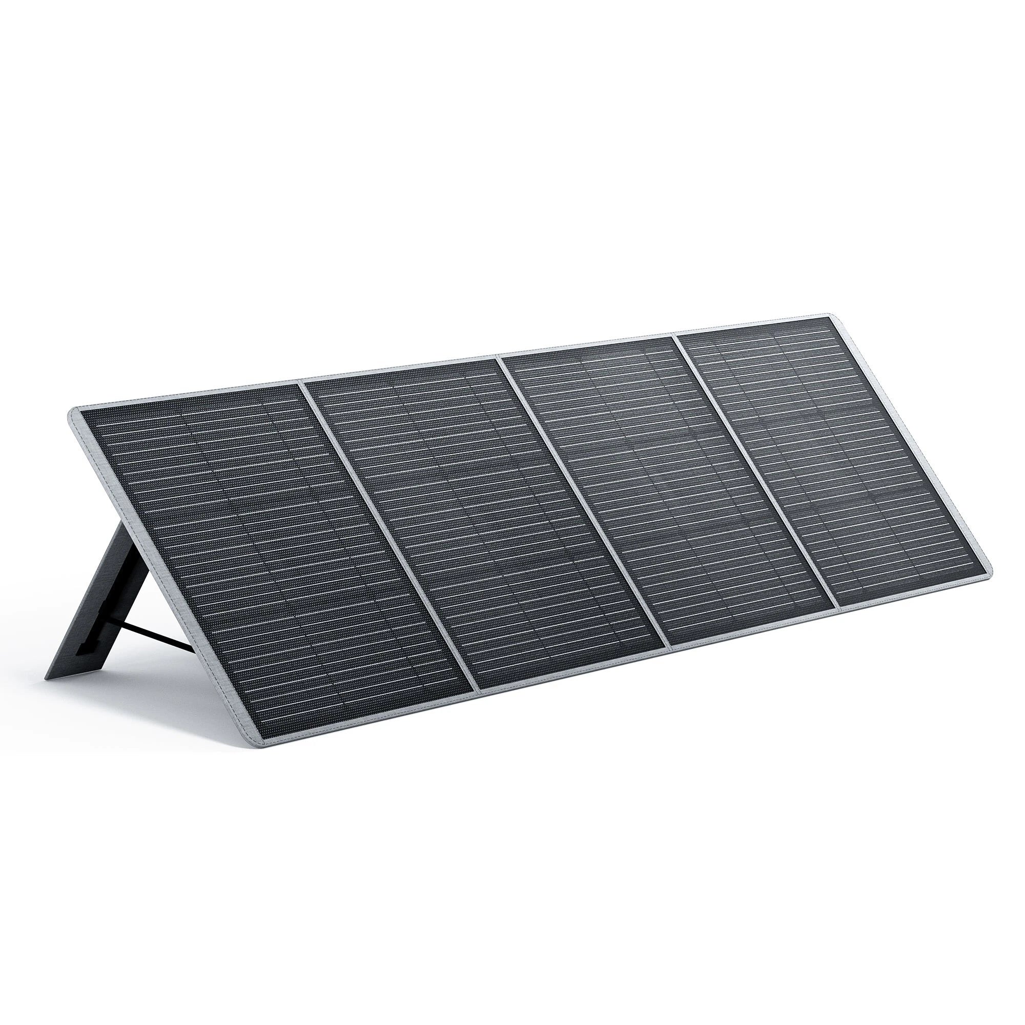 2400W 2048Wh LiFePO4 Portable Power Station with 1 x 200W Solar Panel, UK Plug, App Control & UPS for Camping & Home Backup
