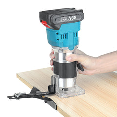 30000rpm 1000W Cordless Brushless Electric Trimmer 6 Speeds Wood Trimmer Router
