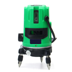 Green 3 Line 4 Points Laser Level 360 Rotary Laser Line Self Leveling with Tripod