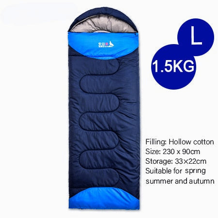 Camping Sleeping Bag Ultralight Waterproof 4 Season Warm Envelope Backpacking Sleeping Bags for Outdoor Traveling Hiking