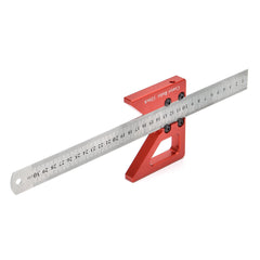 Precision Woodworking Scriber - Durable Aluminum Alloy, V-Shaped Design, Robust Locking Mechanism, 5-Piece Set