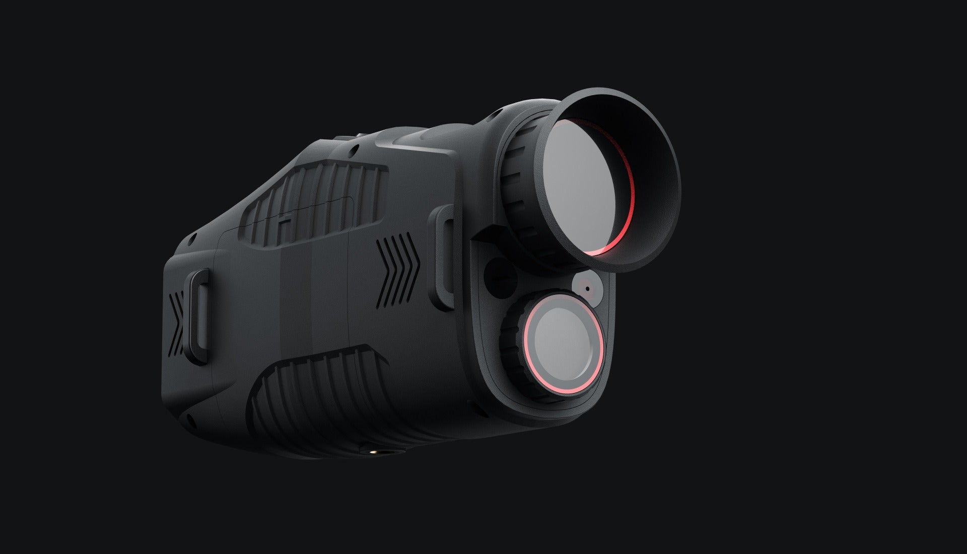 5x Digital Zoom Monocular Night Vision Device, Infrared Telescope for Day & Night Use, 300m Range, Compact & Lightweight