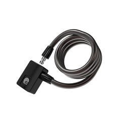Intelligent Fingerprint Steel Ring Lock Bicycle Anti-theft Lock Highway Vehicle Steel Cable Lock