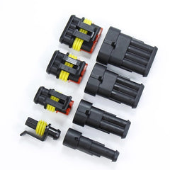Car Electrical Wire Connector Plug Automotive Waterproof 1/2/3/4 Pin Motocycle Truck Harness Male Female Crimping Pliers