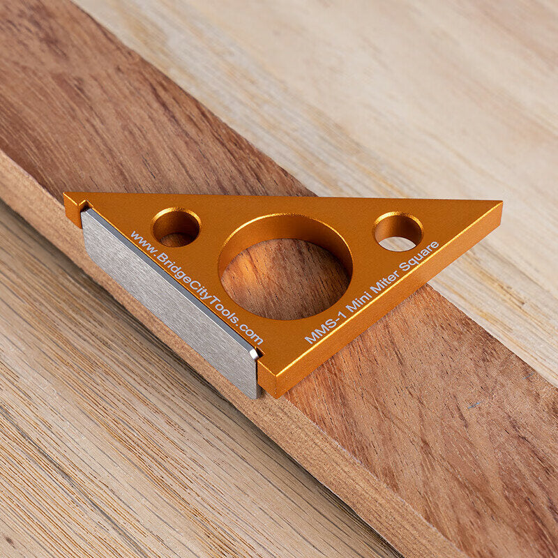 Mini Miter Square - Pocket-Sized Precision Tool for Perfect Right Angles, Adjustable Magnetic Base, Durable Aluminum Alloy