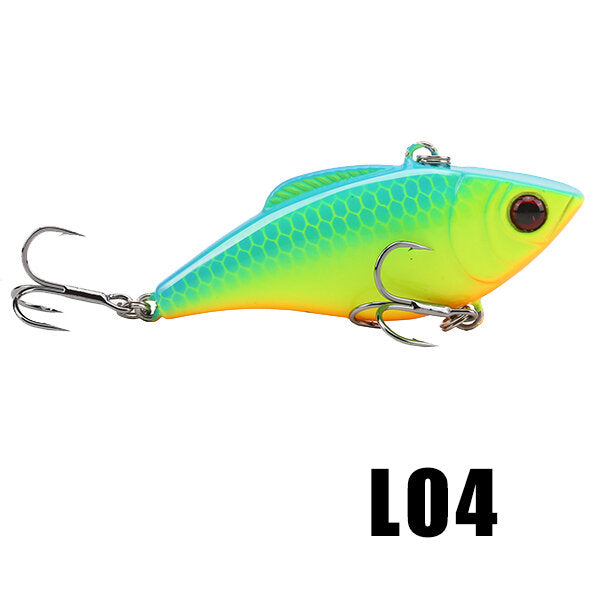 1PCS VIB Fishing Lure 6cm 9.5g Sinking Lure Full Layer Hard Bait Vibration Lure