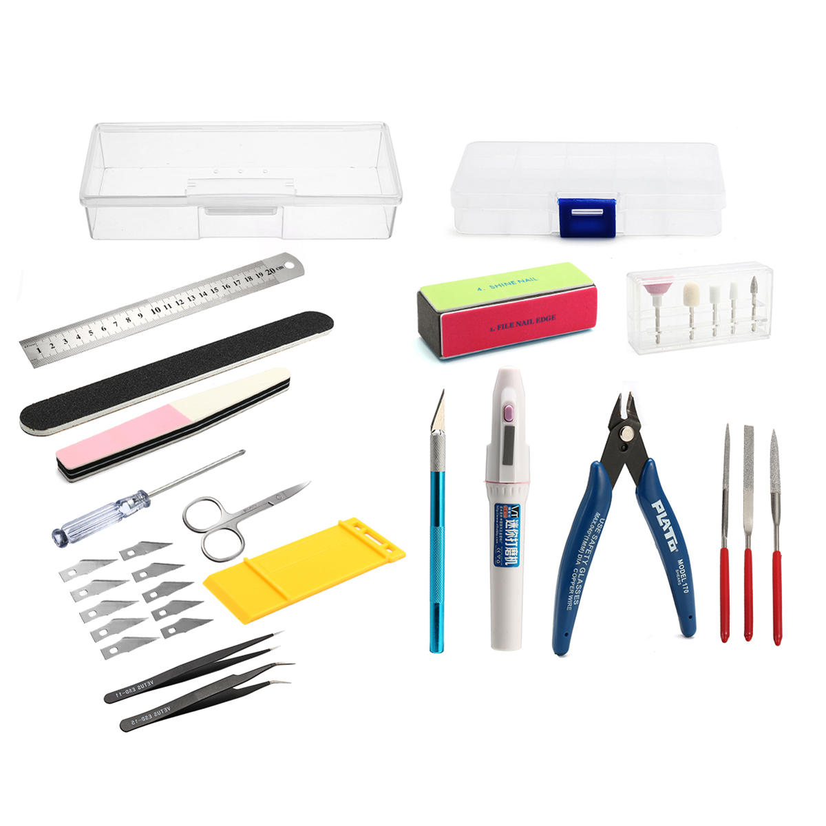 Gundam Modeler Tools Model Building Basic Tools Kit Craft Set Car Model Building Repair Fix Set