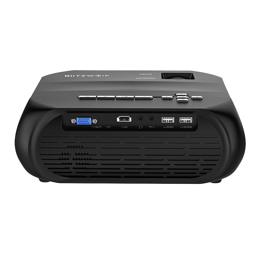 LCD LED HD Projector 6000 Lumens Beamer 1280x720 Pixels Wireless Phone Same Screen 16.7 Million Colors 3500:1 Contrast Ratio