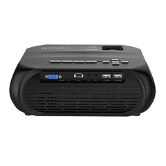 LCD LED HD Projector 6000 Lumens Beamer 1280x720 Pixels Wireless Phone Same Screen 16.7 Million Colors 3500:1 Contrast Ratio