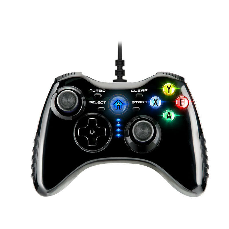 USB Wireless Wired Game Controller for PC Computer TV Home Dual Vibration Gamepad for Steam