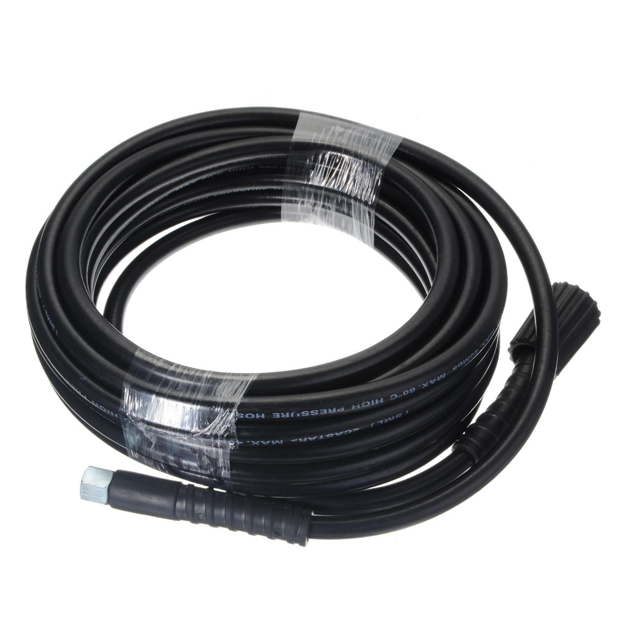 30ft 10M 5800PSI High Power Pressure Washer Extension Jet Hose Water Pipe M22 X M14 Thread