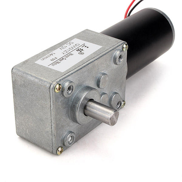 Worm Reducer Gear DC Motor High Torque Low Speed Gear Motor