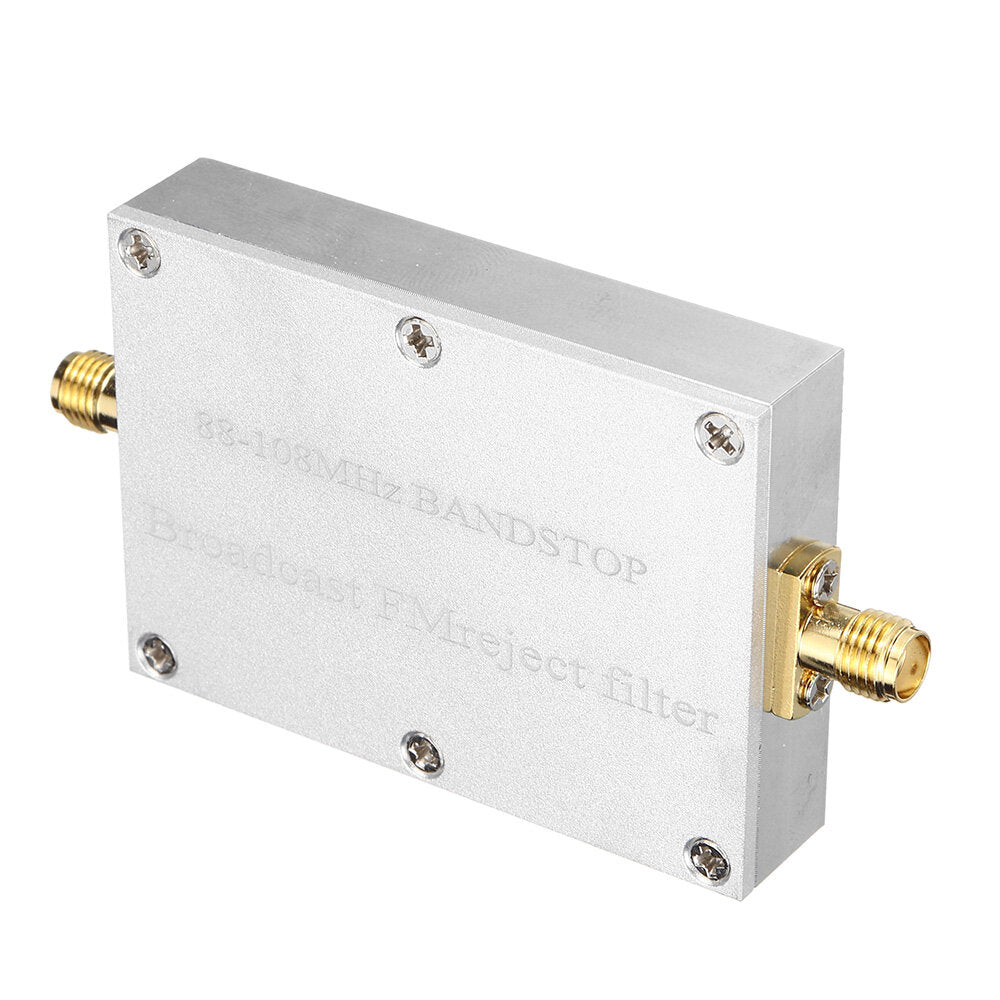 88-108MHZ Band Stop Filter RTL-SDR Blog Broadcast with FM Male Connector to SMA Male Connector