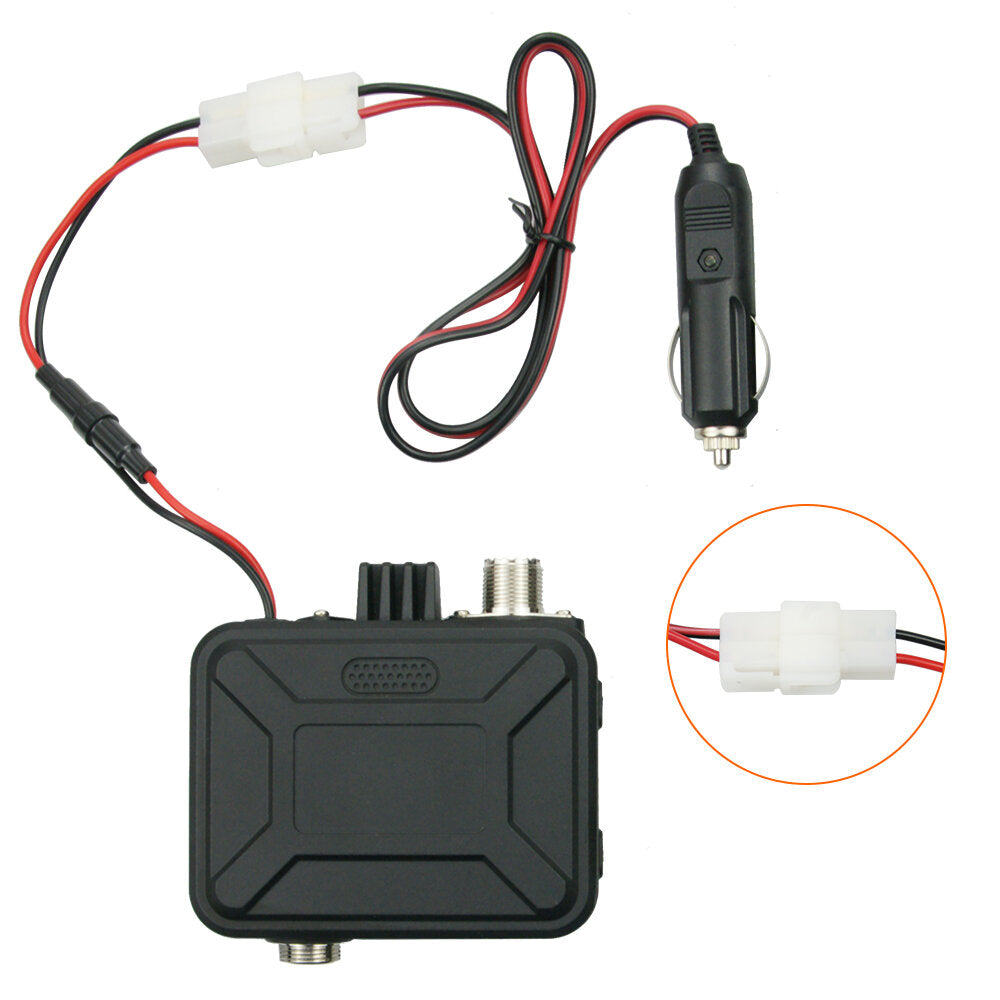 25W 200 Channels Mini Mobile Radio VHF UHF Dual Band Car Ham Radio Transceiver