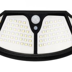 102LED Solar Power Waterproof PIR Motion Sensor Wall Light Outdoor Garden Lamp for Outdoor Use