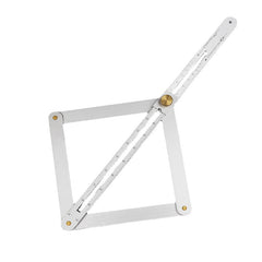 360° Multi-function Diagonal Ruler Protractor Thickened Doors And Windows Trimming