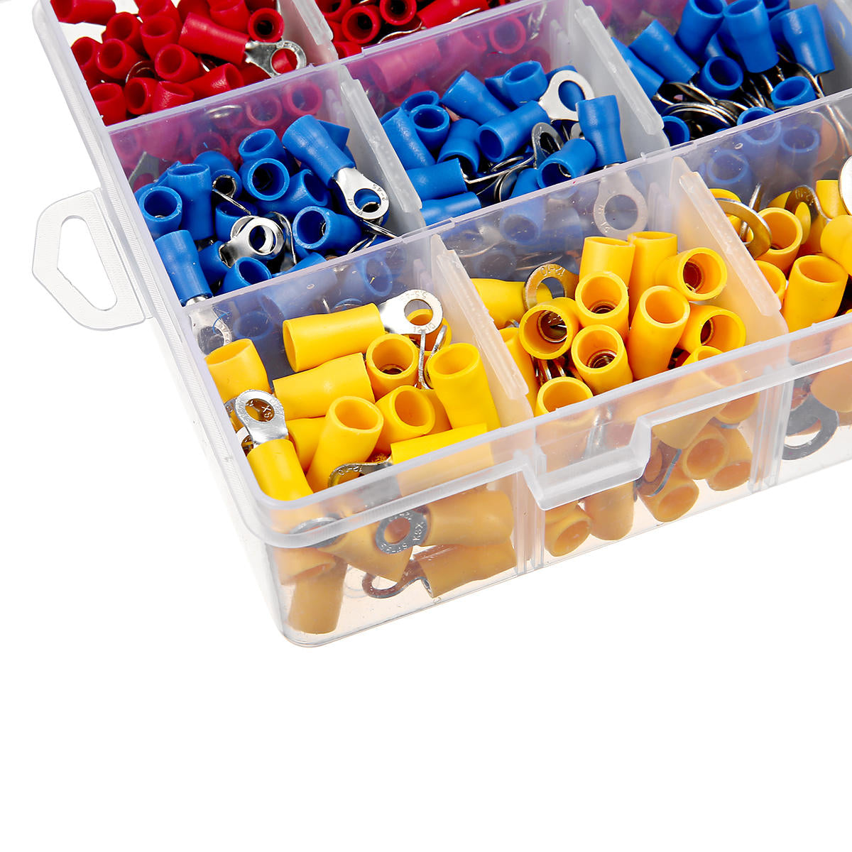 Insulated Cable Terminals Crimping Pliers Cable Lugs Set with 700 Pieces Electrical Connectors Crimp Connectors