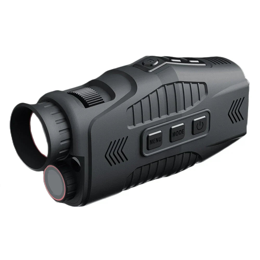 5X Digital Zoom Monocular, 960P HD Infrared Night Vision, Waterproof, 300M Range, Day/Night Dual Use, 7-Level Infrared Light