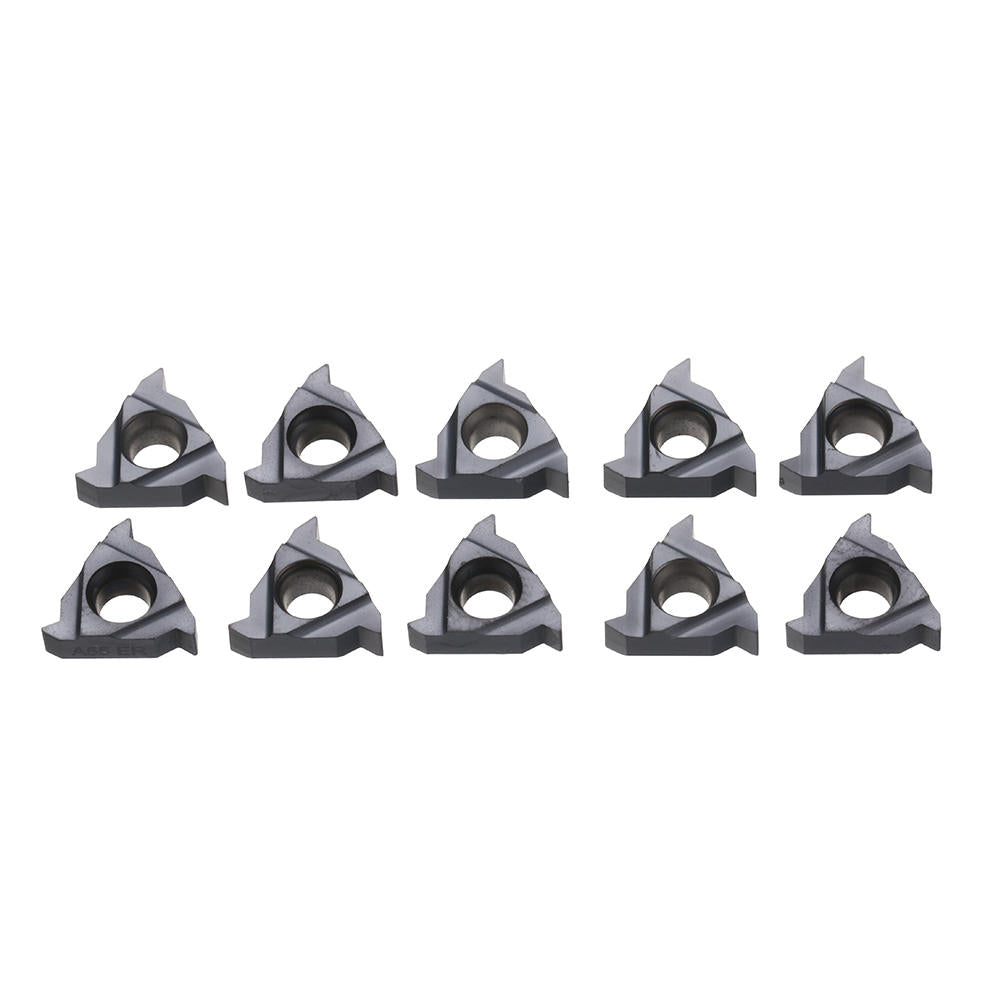10pcs External Thread Carbide Internal Lathe Insert For Turning Tool Holders