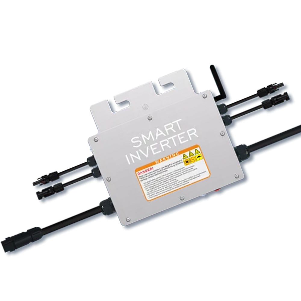 600W 700W 800W 1000W Grid Tie Micro Solar Inverter Waterproof IP65 Input 20-60V Output 110V 230V With Wifi Pure Sine Wave Conver