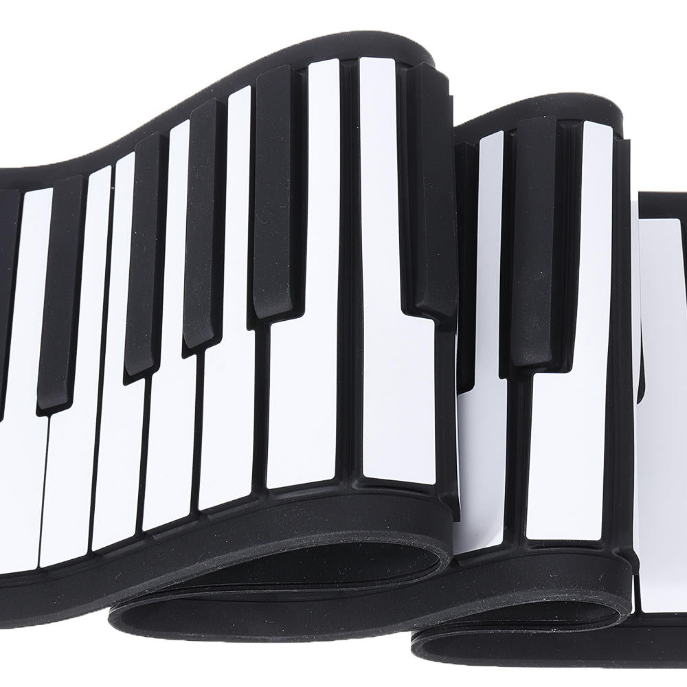61/88 Key Hand Roll Up Electronic Keyboard Piano with APP-assisted Teaching Function