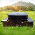 Remote Control Lawn Mower HTM800-PRO 800mm Cutting Width 608CC Engine 45 Degree Slope Capability Efficient Grass Cutting Long Range Operation